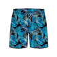 Straight Hem Floral Print Collection Swim Trunks