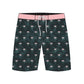 Straight Hem Coconut Tree Printed Collection Boardshorts