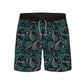 Split Foot Texture Design Collection Swim Trunks
