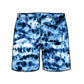 Straight Hem Tie Tyed Collection Swim Trunks