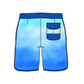 Scollap Hem Color Gradient Collection Swim Trunks
