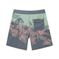 Floral Printed Collection Performance Board Shorts