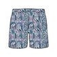 Straight Hem Animal Print Collection Swim Trunks