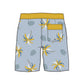 Straight Hem Coconut Tree Printed Collection Boardshorts