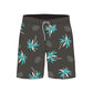 Straight Hem Coconut Tree Printed Collection Boardshorts
