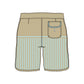 Scollap Hem Texture Design Collection Boardshorts