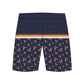 Straight Hem Stripes & Small Elements Collection Boardshorts
