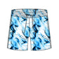 Straight Hem Fashion Element Design Collection Swim Trunks