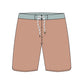 Scollap Hem Solid Color Collection Boardshorts