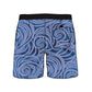 Straight Hem Fashion Element Design Collection Swim Trunks