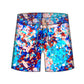 Straight Hem Fashion Element Design Collection Swim Trunks
