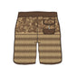 Scollap Hem Texture Design Collection Boardshorts