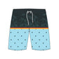 Straight Hem Stripes & Small Elements Collection Boardshorts