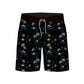 Straight Hem Coconut Tree Printed Collection Boardshorts