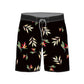Straight Hem Botanical Floral Printed Collection Boardshorts