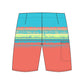 Straight Hem Color Gradient Collection Boardshorts