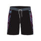 Straight Hem Triangle Side Design Collection Boardshorts