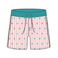 Straight Hem Small Element Design Collection Swim Trunks