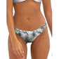 Mature Women Leaf Print Bikini Suit Customization