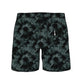 Split Foot Tie Dye Design Collection Swim Trunks