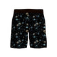Straight Hem Coconut Tree Printed Collection Boardshorts