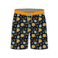 Straight Hem Botanical Floral Printed Collection Boardshorts