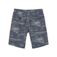 Flower Leaf Printed Collection Hybrid Walk Shorts