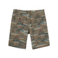 Flower Leaf Printed Collection Hybrid Walk Shorts