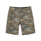 Flower Leaf Printed Collection Hybrid Walk Shorts