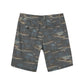 Flower Leaf Printed Collection Hybrid Walk Shorts