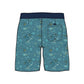 Straight Hem Coconut Tree Printed Collection Boardshorts
