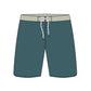Scollap Hem Solid Color Collection Boardshorts