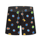 Straight Hem Small Element Design Collection Swim Trunks