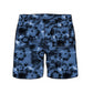 Straight Hem Tie Tyed Collection Swim Trunks