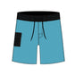 Straight Hem Solid Color Collection Boardshorts
