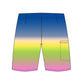 Straight Hem Color Gradient Collection Boardshorts