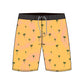 Straight Hem Coconut Tree Printed Collection Boardshorts