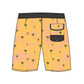 Straight Hem Coconut Tree Printed Collection Boardshorts