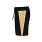 Straight Hem Triangle Side Design Collection Boardshorts