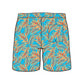 Straight Hem Floral Print Collection Swim Trunks