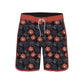 Straight Hem Botanical Floral Printed Collection Boardshorts