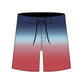 Straight Hem Color Gradient Collection Boardshorts
