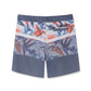 Flower & Leaf Stitching Collection Fashion Boardshorts