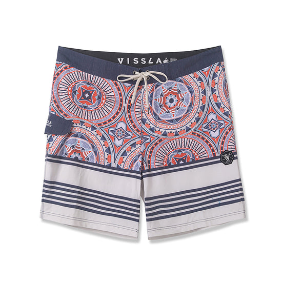 Geometric Pattern Mosaic Collection Fashion Boardshorts