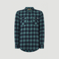 Men Casual Autumn Check Flannel Shirt