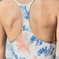 Comfortable Floral Print One-piece Bikini