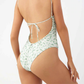 Fresh Small Flowers One-piece Bikini