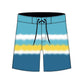 Straight Hem Color Gradient Collection Boardshorts