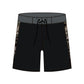 Straight Hem Triangle Side Design Collection Boardshorts