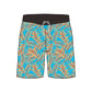 Straight Hem Botanical Floral Printed Collection Boardshorts